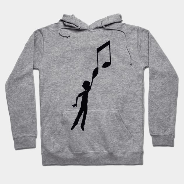 Hooked at music Hoodie by DarkoRikalo86